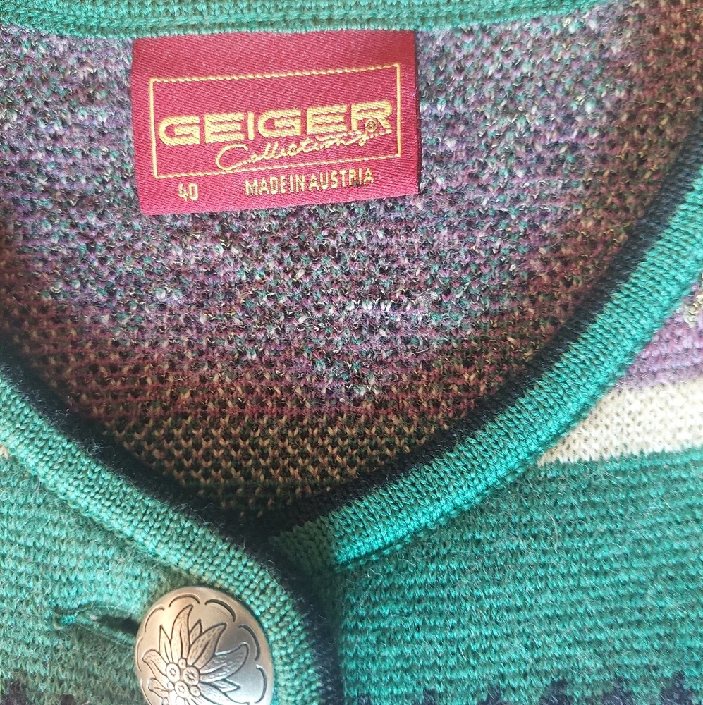 Geiger Collections Wool Vintage Sweater